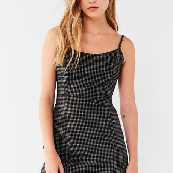 Urban Outfitters Dresses & Skirts - NWT UO Plaid Ponte Mini Dress black white gingham